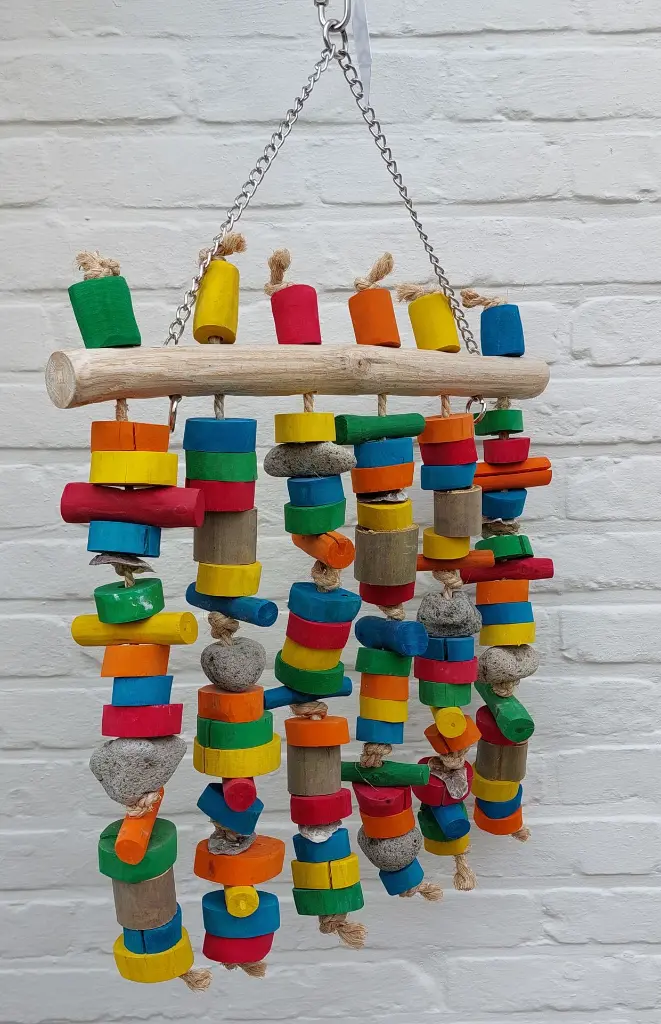 Играчка за папагали Luxury Parrot Toys – Ръчна изработка