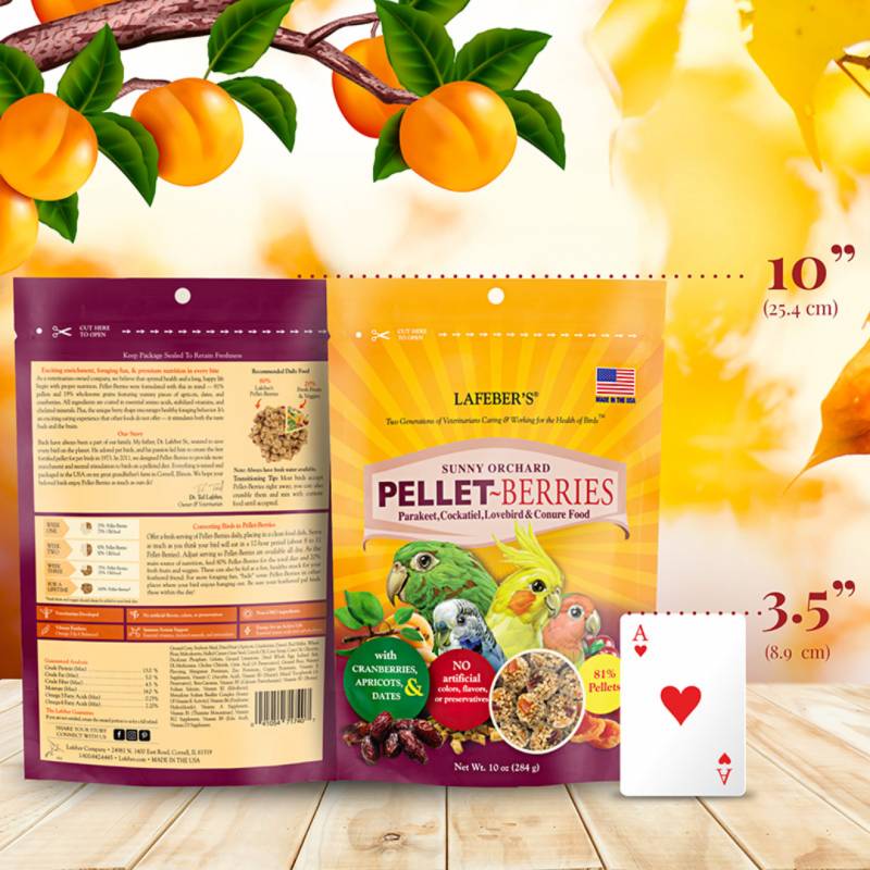 Lafeber Pellet-Berries Sunny Orchard – Храна с естествен привкус! - immagine 2