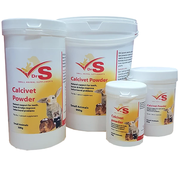 DrS Calcivet ON FOOD Powder - DrS Animal Care